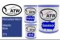 Preview: Mercedes-Benz, Atlantic Blue, 373: 1L Lackdose + 1L Klarlack + 500ml Härter - Set, von ATW Autoteile West.